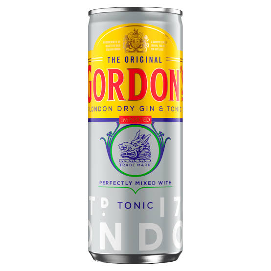 Gordons Dry Tonic Can