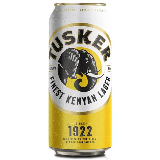 Tusker Lager Can